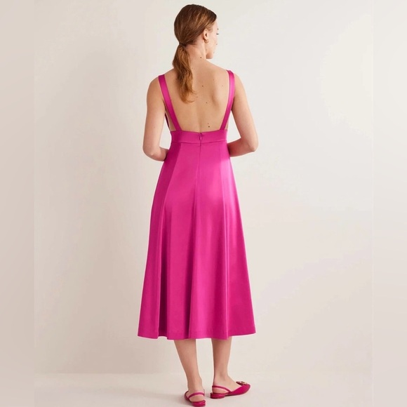 Boden sleeveless fit & flare pink size 10 & 12 new with tags D0532. - Picture 4 of 9